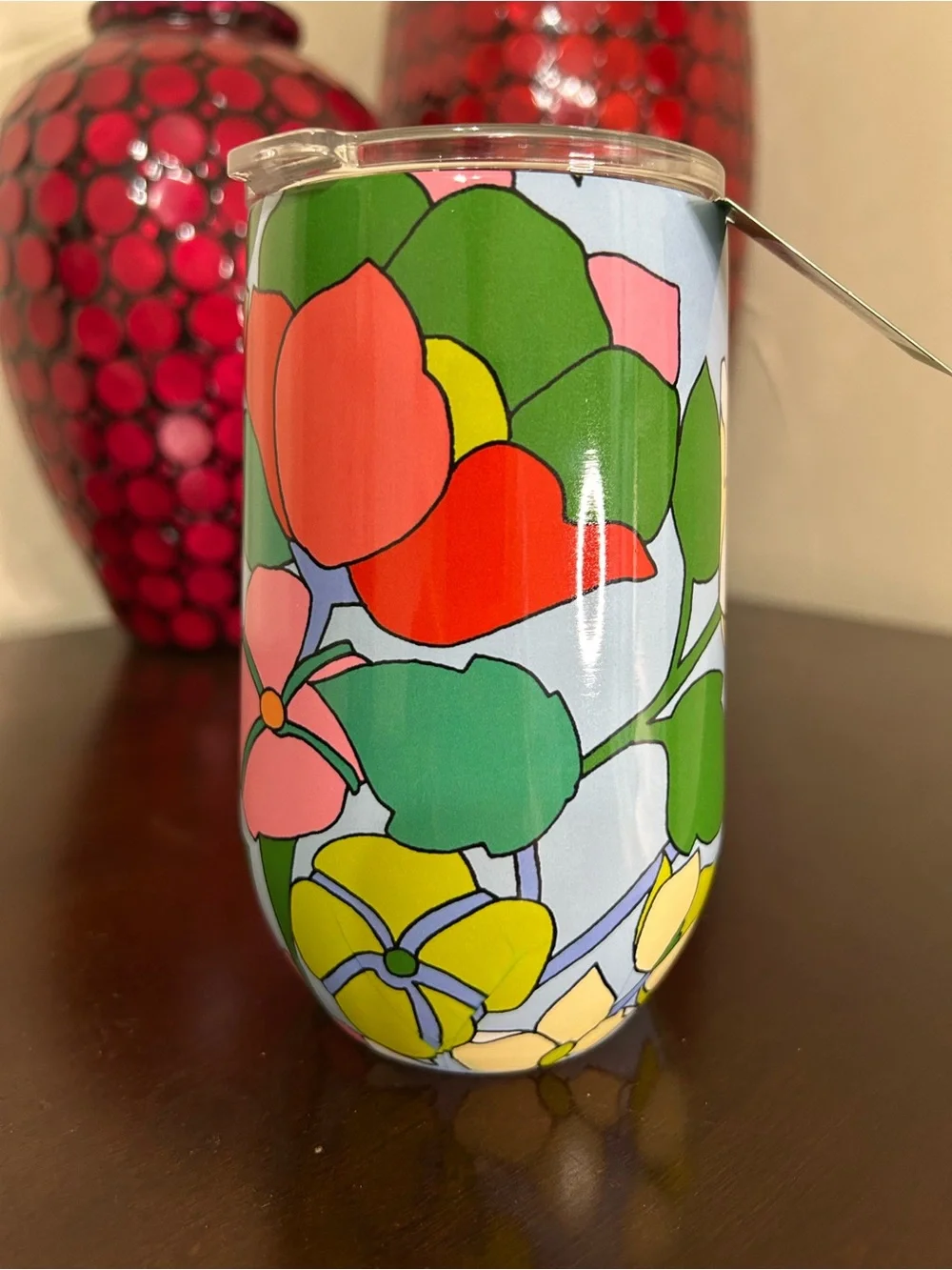Kate Spade Flower Bed Stainless Steel Wine Tumbler